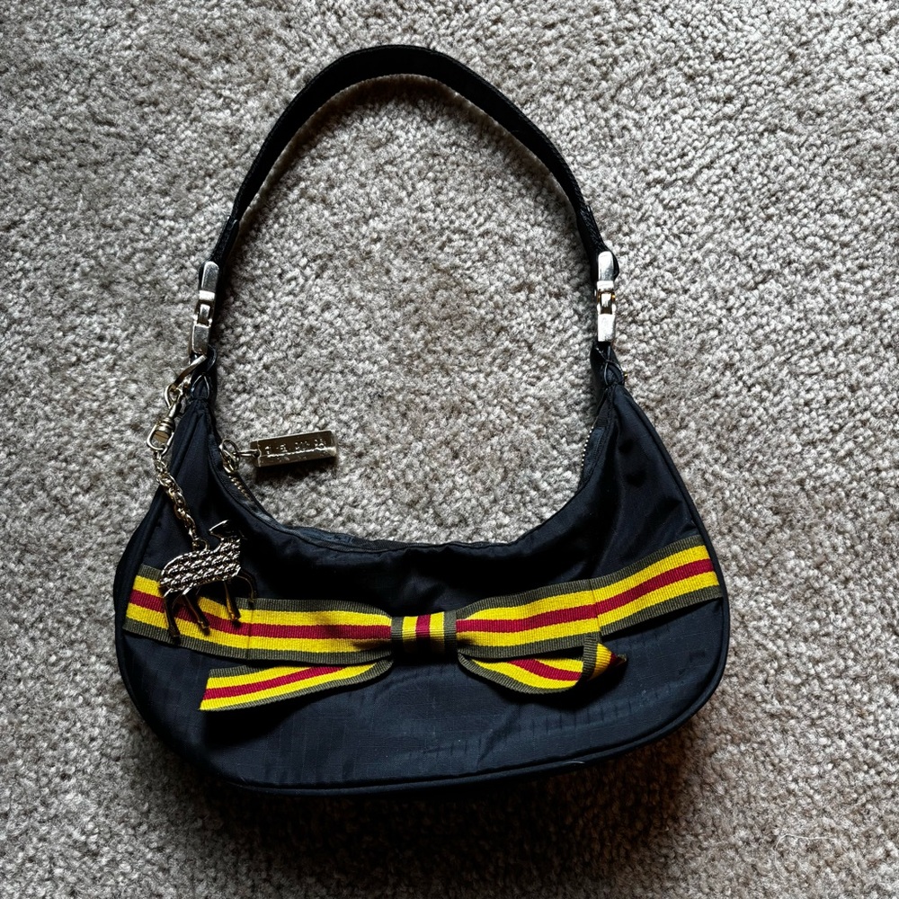 L.A.M.B. LeSportsac small Rasta Stripe Hella Hobo